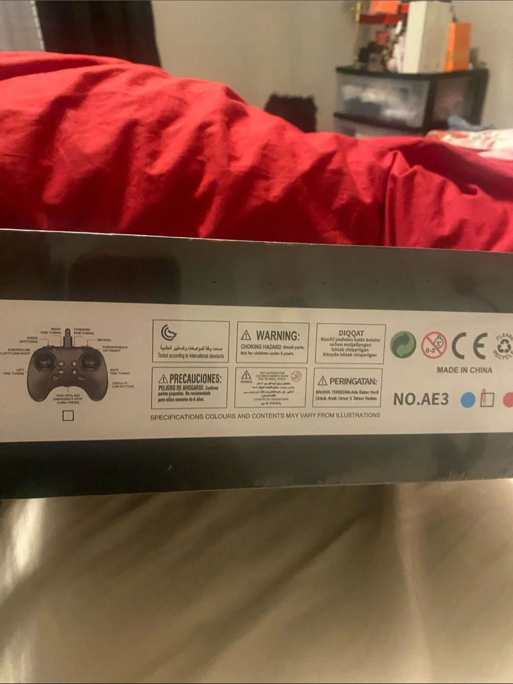 American Eagle Outfitters Black Wireless Game Controller Box